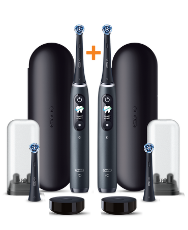 iO9 Dual Handle Electric Toothbrush Pack